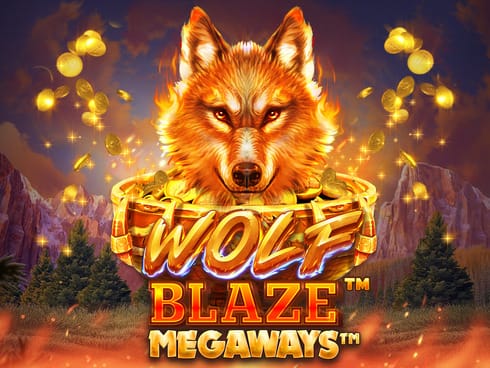 Wolf Blaze Megaways game screenshot